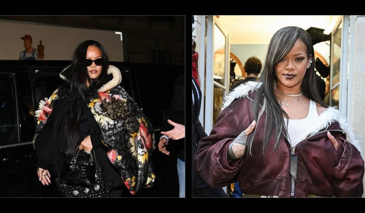 Rihanna street style Paris 2026 outfit