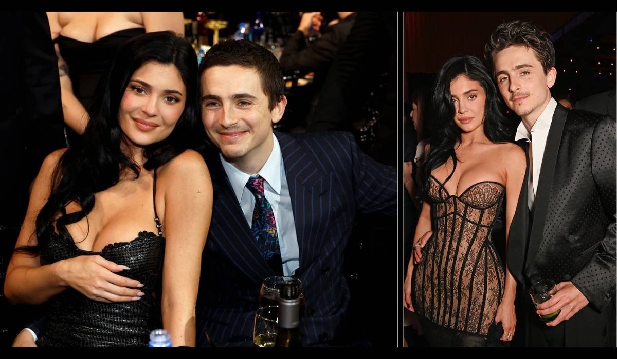 Kylie Jenner and Timothée Chalamet