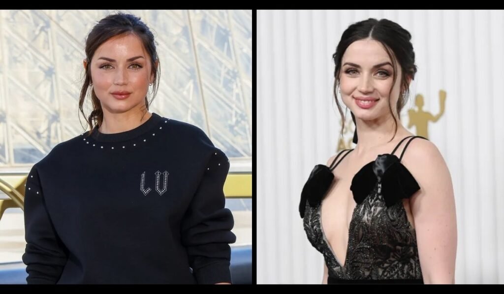 Papel inspirado en el fitness de Ana de armas