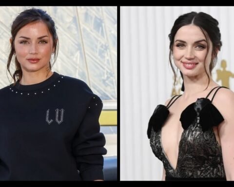 Papel inspirado en el fitness de Ana de armas