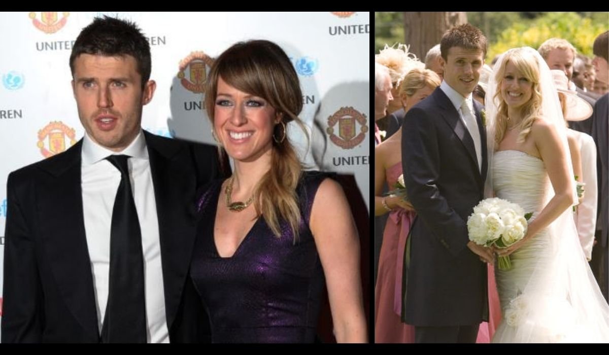 Michael Carrick Supporting Wife Lisa Roughead