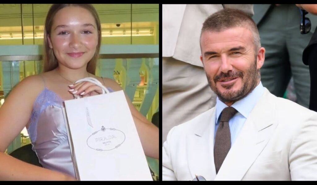 Harper Beckham fashion style evolution