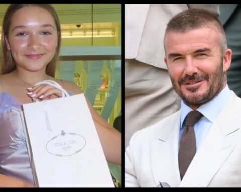 Harper Beckham fashion style evolution