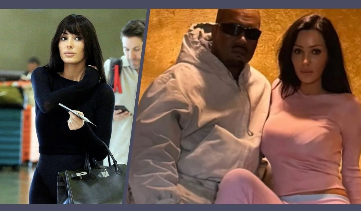 Bianca Censori with Kanye West